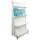 Presentation shelf for rolling | wide | White