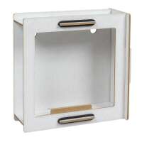 CD cover frame picture frame - white