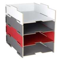 Letter Tray stackable - white
