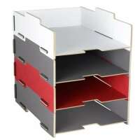 Letter Tray stackable - golden yellow