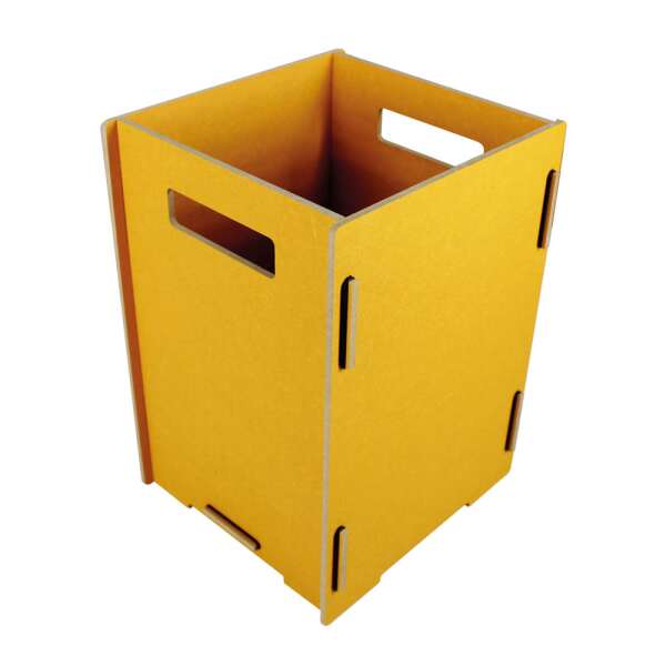 Paper Bin Classic - golden yellow