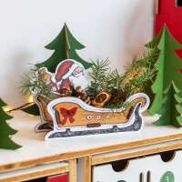 Santa Claus gift basket