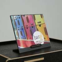 Schild DIN A6 quer (2er Pack) - tiefschwarz