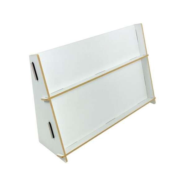 Postkartenständer - weiß