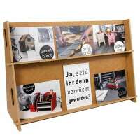 Thekendisplay Postkarten - weiß