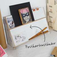Thekendisplay Postkarten - weiß