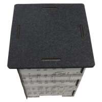 Felt-underlay 29 - Anthracite melange