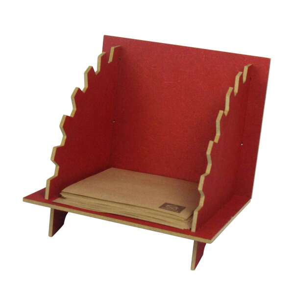 PAPER BOX - dark red