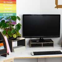 MONITOR BASE -  dark gray