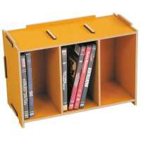 MEDIA BOX DVD - golden yellow
