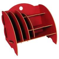 Mini Organizer - Dunkelrot