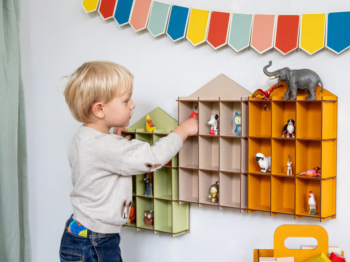 Dekoration und Einrichtung fürs Kinderzimmer.