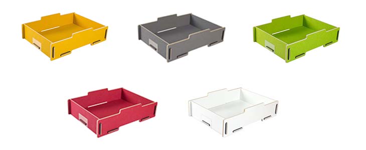 Aufbewahrungsbox in fünf verschiedenen Farben | online kaufen