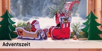 Weihnachtsdeko aus Holz für die Adventszeit mit Stecksystem | WERKHAUS