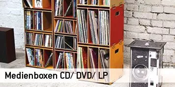 Medienbox für CD, DVD und LP | WERKHAUS