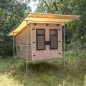 Preview: Sommerhütte Basis Plus | Tür mit Insektenschutz