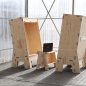 Preview: Highback-Sofa aus Holz