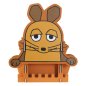 Preview: Die Maus - Kindergarderobe Maus Orange