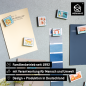 Preview: Briefmarken Magnet-Set