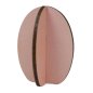 Preview: Osterei Aufsteller oder Aufhänger aus Holz (MDF) in rosa