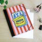Preview: Mappe mit Sardinen-Print