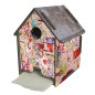 Preview: Toilettenpapierhalter Graffiti Haus mit abnehmbarem Dach| WERKHAUS