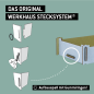 Preview: Kleine Aufbewahrungsbox mit Stecksystem