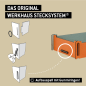 Preview: Kleine Aufbewahrungsbox mit WERKHAUS-Stecksystem