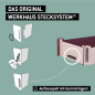 Preview: Kleine Aufbewahrungsbox mit WERKHAUS-Stecksystem