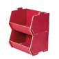 Preview: stapelbare Lagerbox rot