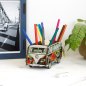 Preview: Stiftebox VW T1 Popart Herzen