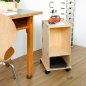 Preview: Büro-Rollcontainer aus Holz