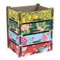 Preview: Aufbewahrungsbox als Kiste aus Holz zum Stapeln im 5er-Set | WERKHAUS