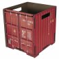 Preview: Container Papierkorb| rot