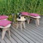 Preview: Sitz- und Holzhocker mit Achteck-Design | WERKHAUS Onlineshop