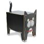 Preview: Hocker mit Stauraum als Truhenhocker | Vierbeiner Katze