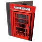 Preview: Klemmmappe London Telefonzelle | WERKHAUS