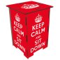 Preview: Photohocker Keep calm and sit down | WERKHAUS