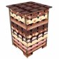 Preview: Hocker mit Schokoladenmotiv | WERKHAUS