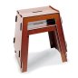 Preview: Gestapelte Hocker aus Holz mit Stecksystem | WERKHAUS
