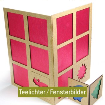 Großes Weihnachtsbastel-Set 152-teilig