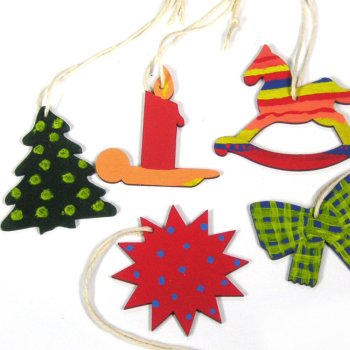 Großes Weihnachtsbastel-Set 152-teilig