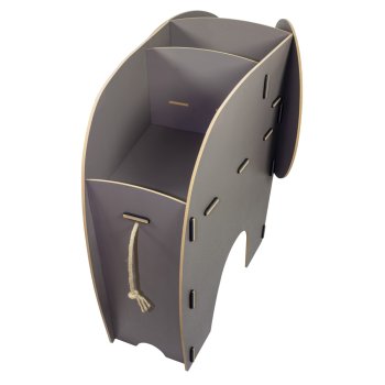 Preview: Elefanten Display von hinten