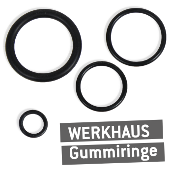 Ersatzgummiringe für das original WERKHAUS-Stecksystem