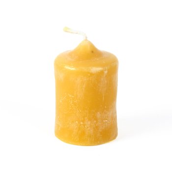 Stumpen klein- Bienenwachskerze