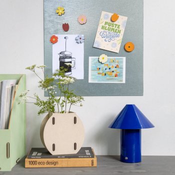 Magnet-Set aus bunten Blüten