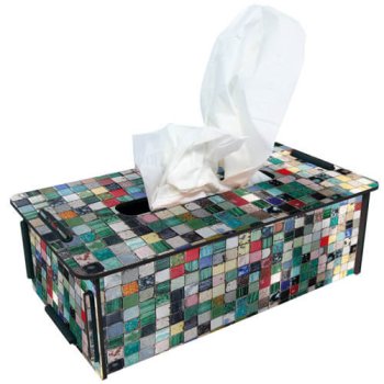 Tissue-Box Mosaik mit WERKHAUS Stecksystem