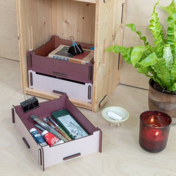 Preview: Kleine Aufbewahrungsboxe als Ordnungshelfer in der WERKBOX Bücher