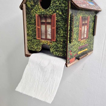Preview: Toilettenrollenhalter-Haus von WERKHAUS