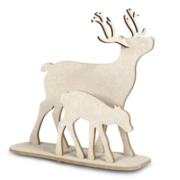 Rentier als Deko für Advent und Weihnachten